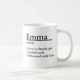 Personalized coffee mug
