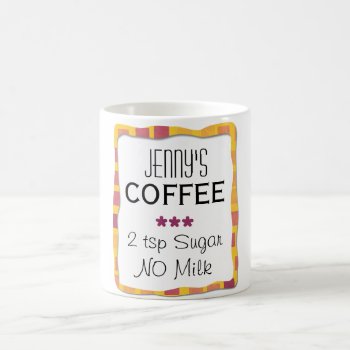 Personalized Coffee Mug by JulDesign at Zazzle