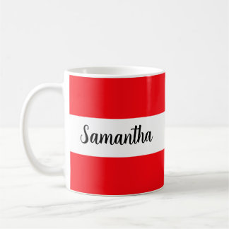 Personalized coffee mug