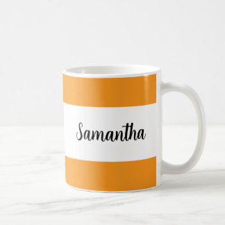 Personalized coffee mug