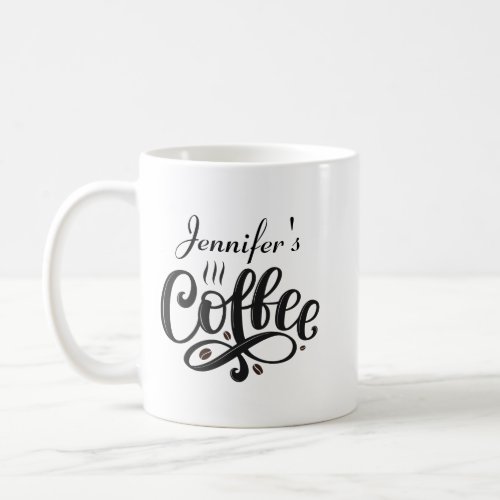 Personalized Coffee Mug Custom Bistro Cup Engrav Coffee Mug