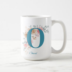 Personalized Coffee Mug Letter O