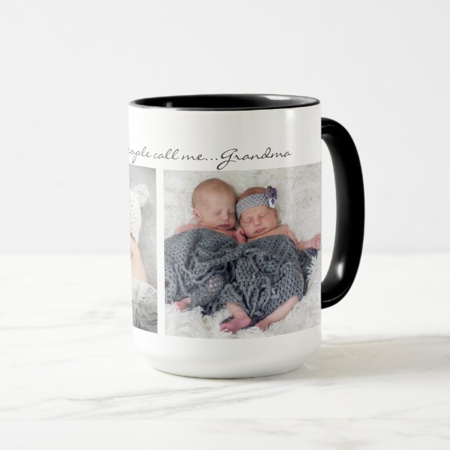 Personalized Coffee Mugs for Grandparents (Front Right)