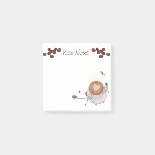 Personalized Coffee Post-It Notes