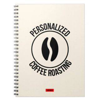 Personalized Coffee Roasting Notebook