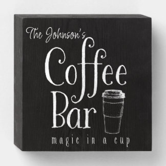 Personalized Coffee Sign