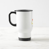 Personalized coffee tumbler | Your Business Logo Travel Mug (Left)