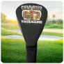Personalized Cold Beer Oak Barrel Brewery Brewing  Golf Head Cover