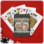 Personalized Cold Beer Oak Barrel Brewery Brewing Playing Cards
