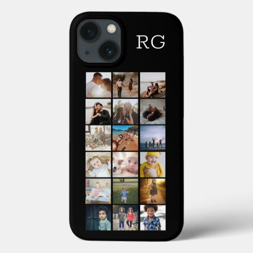 Personalized Collage Make Your Own Unique iPhone 13 Case