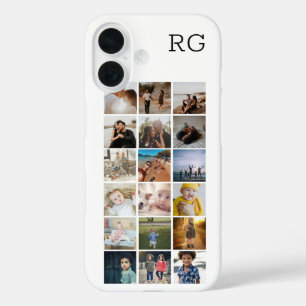 Personalized Collage Make Your Own Unique iPhone 16 Case