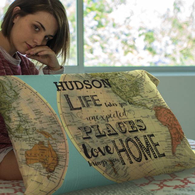 Personalized college Dorm Room Inspirational Quote Pillowcase (Creator Uploaded)