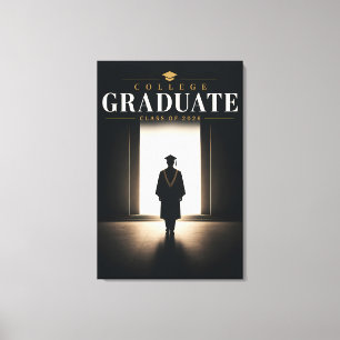 Personalized College Graduate 2026 Gift Canvas Print