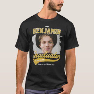Personalized College Graduate Photo Graduation T-Shirt