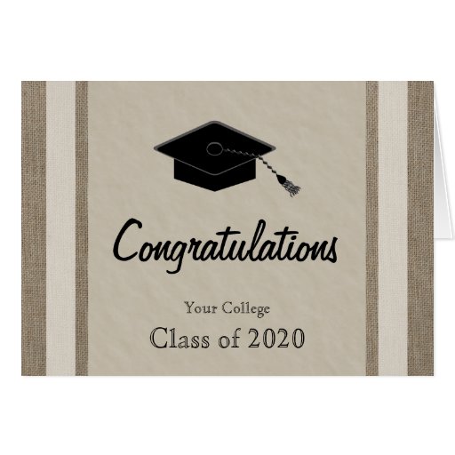 Personalized College Graduation Card | Zazzle