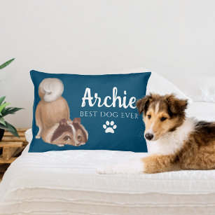 Personalized Collie Dog Bed
