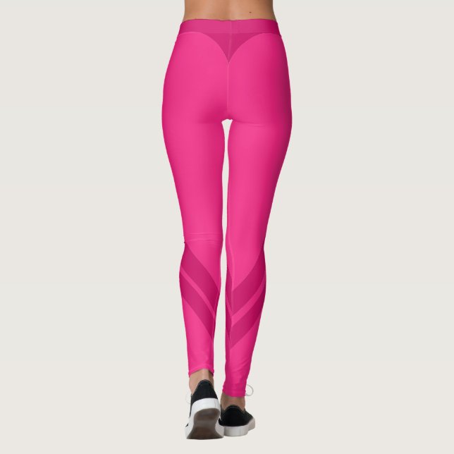 Personalized Color Stylish Leggings (Back)