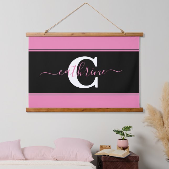 Personalized colorblock   hanging tapestry (Bedroom)
