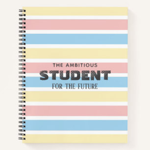 Personalized Colorblock Notebook