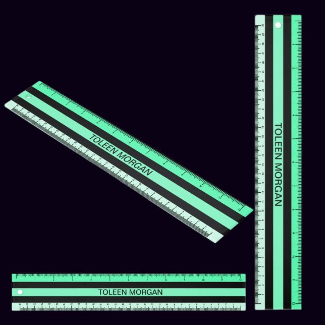 Personalized Colorful Abstract Pattern Ruler (Creator Uploaded)