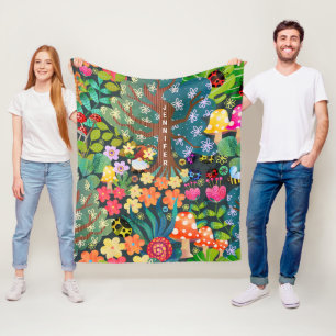 Personalized Colorful Blanket for Kids