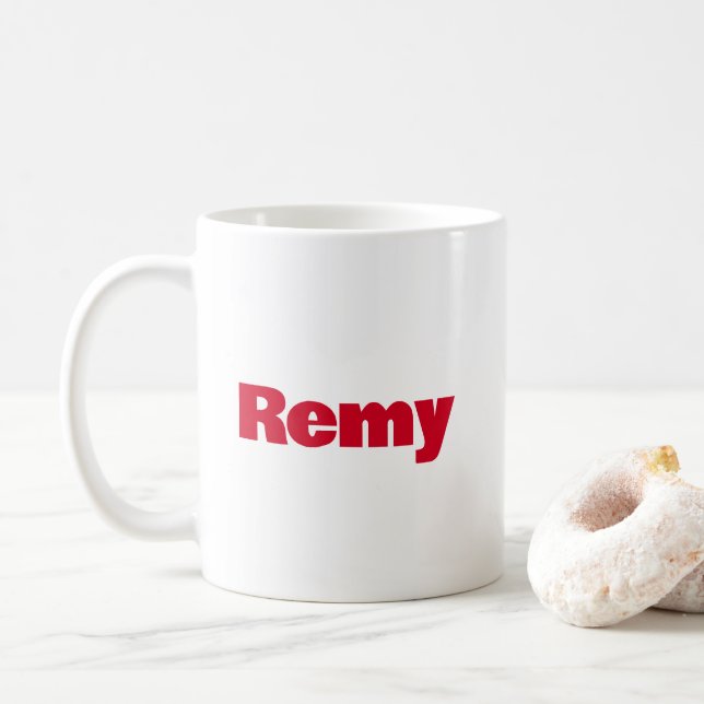 Personalized Colorful Hot Chocolate Ice Cream Coffee Mug (With Donut)