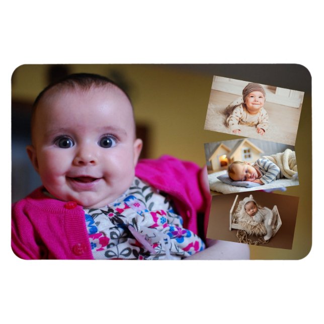Personalized Colorful Images You Replace Magnet (Horizontal)
