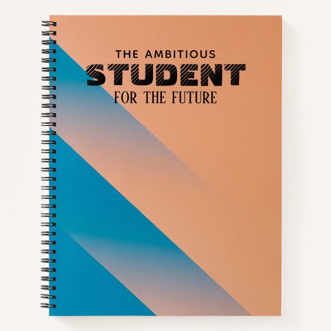 Personalized Colorful Notebook (Front)