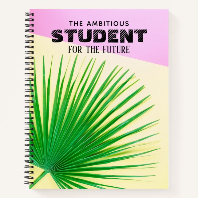 Personalized Colorful Notebook (Front)