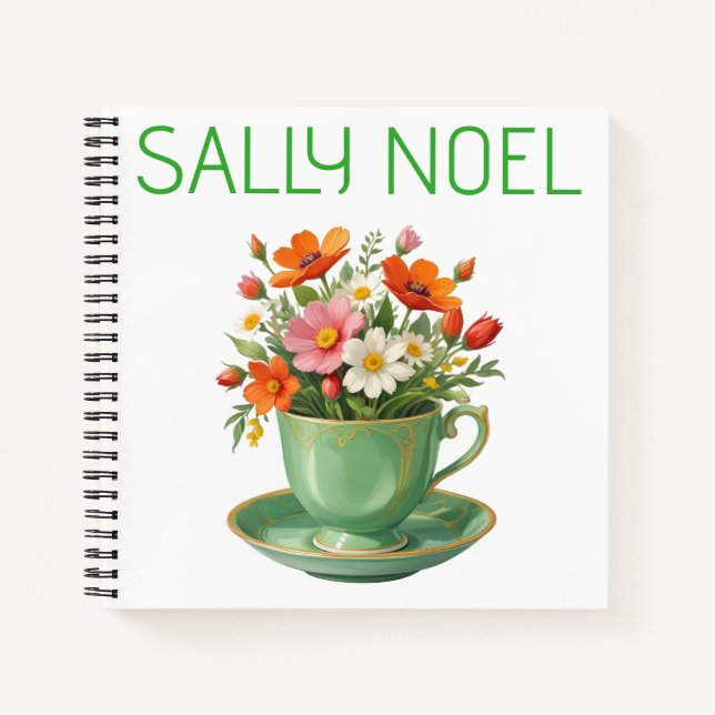 Personalized colorful notebook (Front)
