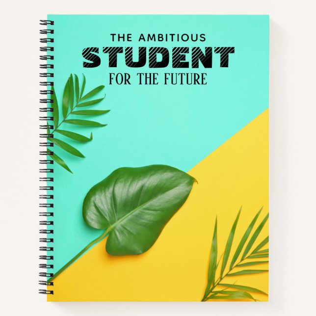 Personalized Colorful Notebook (Front)