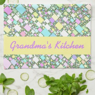 Personalized Colorful Pastel Mini Boxes Abstract
