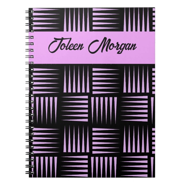 Personalized Colorful Pattern                  Not Notebook (Front)