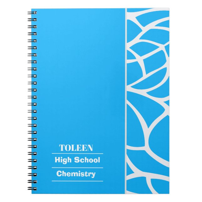 Personalized Colorful Pattern                  Not Notebook (Front)