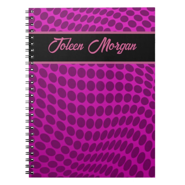 Personalized Colorful Pattern                  Not Notebook (Front)