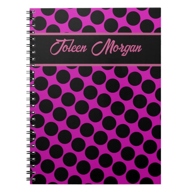 Personalized Colorful Pattern                  Not Notebook (Front)