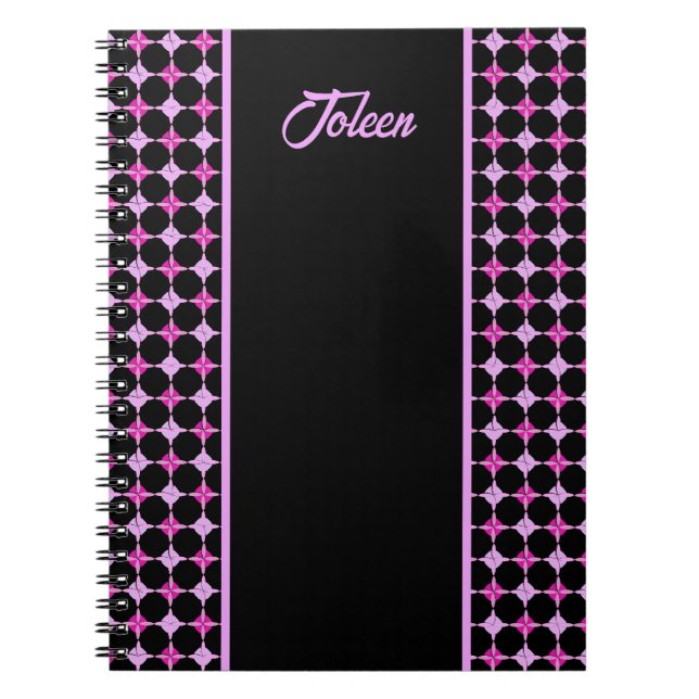 Personalized Colorful Pattern                  Not Notebook (Front)