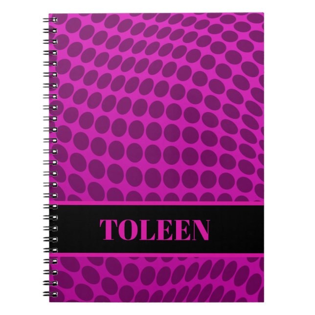 Personalized Colorful Pattern                  Notebook (Front)
