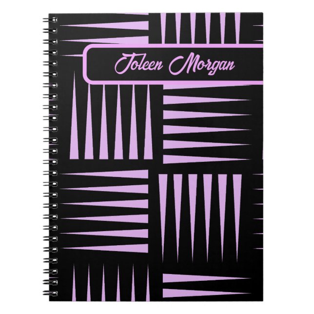 Personalized Colorful Pattern                  Notebook (Front)