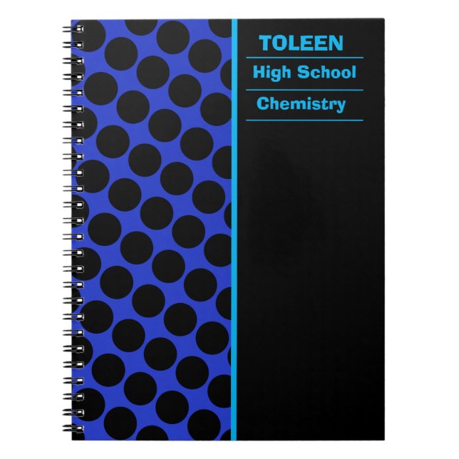 Personalized Colorful Pattern                  Notebook (Front)