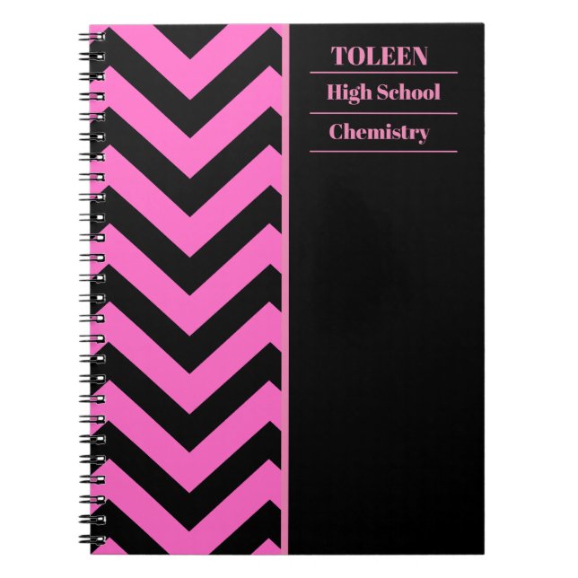 Personalized Colorful Pattern                  Notebook (Front)