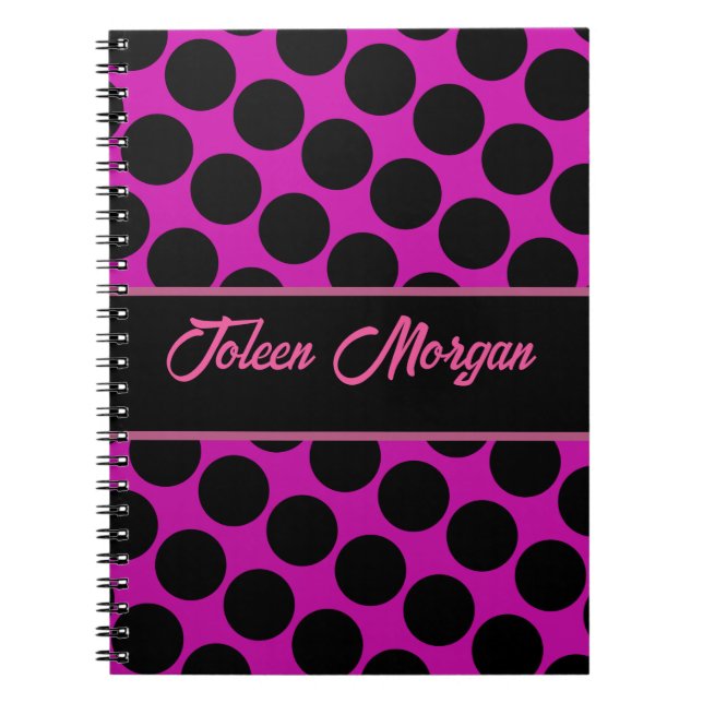 Personalized Colorful Pattern                  Notebook (Front)