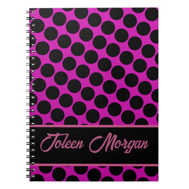 Personalized Colorful Pattern                  Notebook (Front)