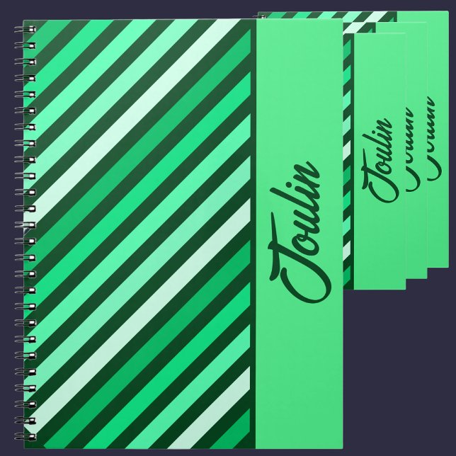 Personalized Colorful Pattern                  Notebook (Creator Uploaded)