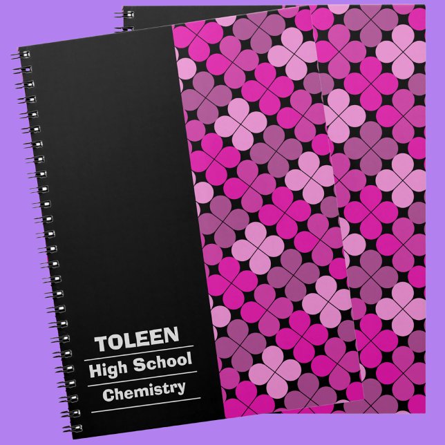 Personalized Colorful Pattern                  Notebook (Creator Uploaded)