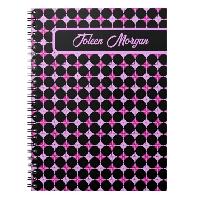 Personalized Colorful Pattern                  Notebook (Front)