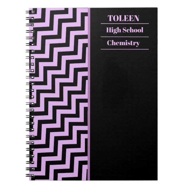 Personalized Colorful Pattern                  Notebook (Front)