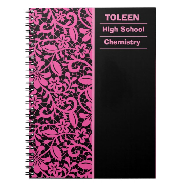Personalized Colorful Pattern                  Notebook (Front)