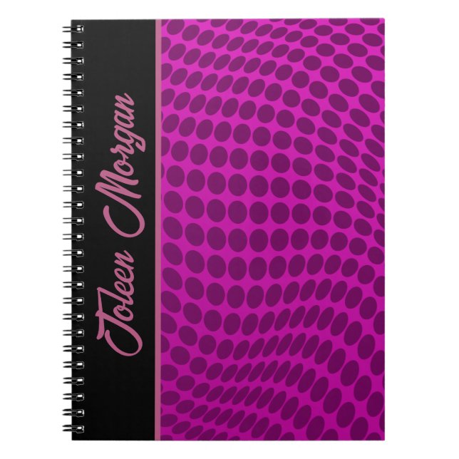 Personalized Colorful Pattern                  Notebook (Front)