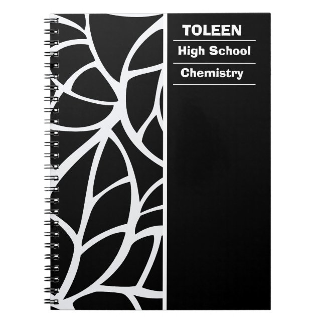 Personalized Colorful Pattern                  Notebook (Front)